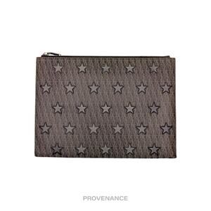 🔴 Saint Laurent Paris SLP Zip Pouch - Monogram Stars